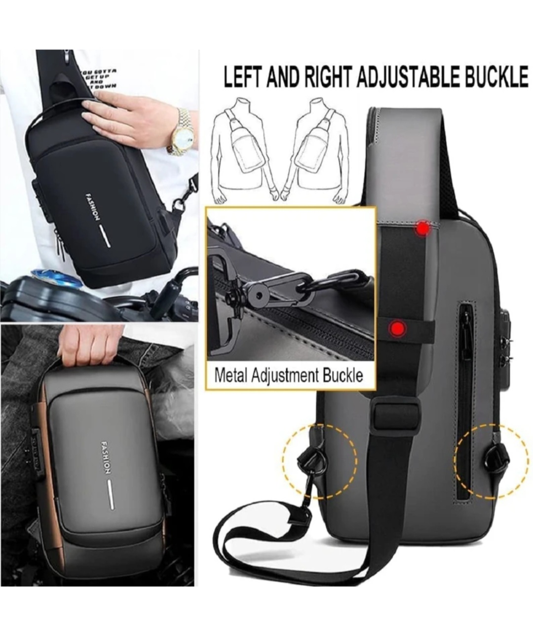 Anti-Theft Crossbody Bag - Image 4